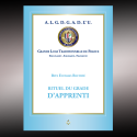 RITUEL RER GRADE D'APPRENTI