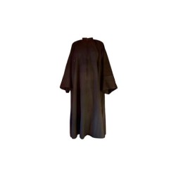 Robe noire manches longues avec housse de protection