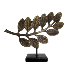 Feuille d'Acacia en Bronze