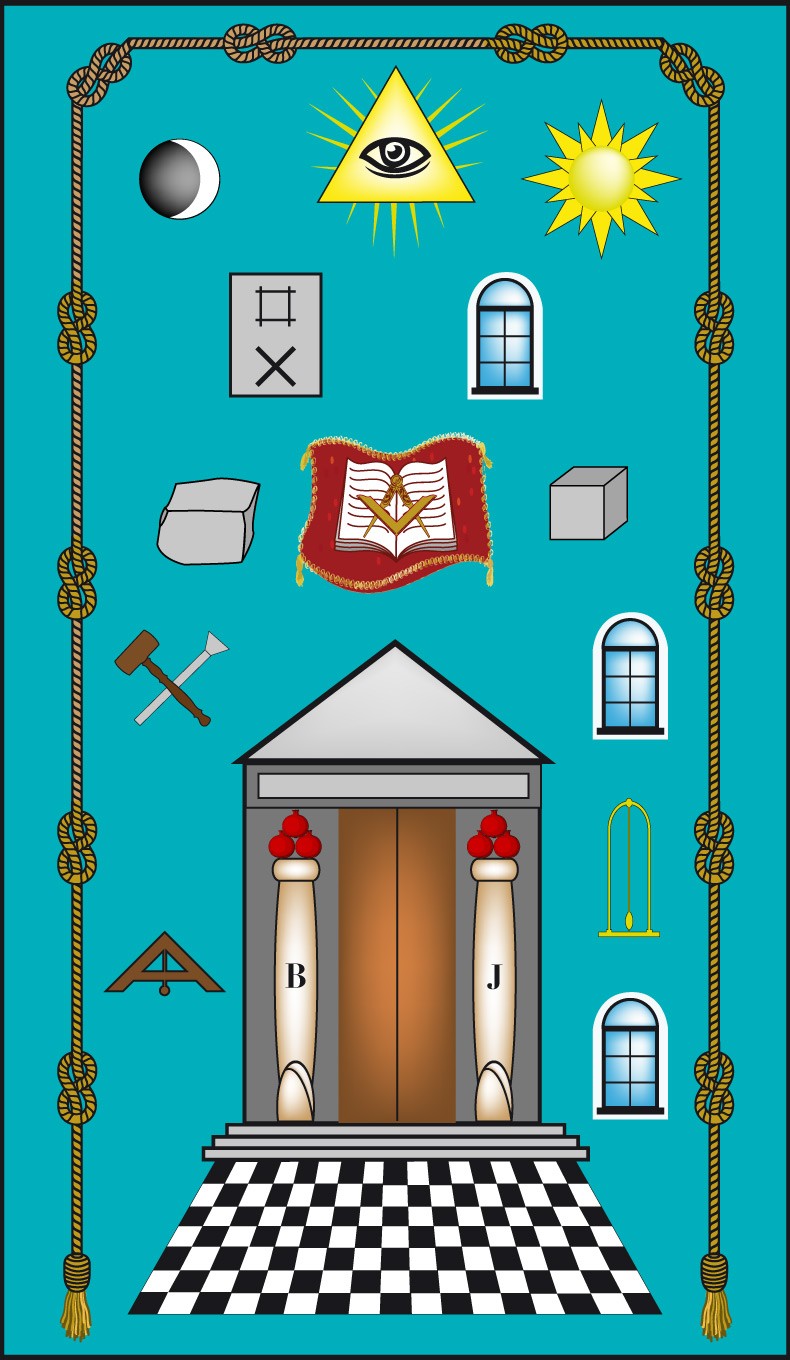 TABLEAU DE LOGE REAA 1er DEGRE